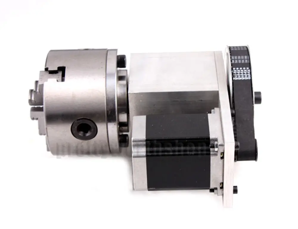 CNC Токарные станки станок k11-100 3-Челюсти Зажимы Nema23 Шаговые двигатели Комплект для