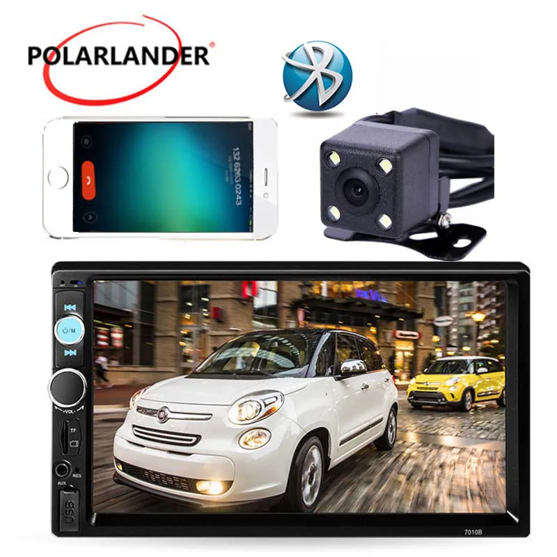 Зеркало Ссылка для Android 7 'ɲ DIN Bluetooth Хендс-фри вызов общие модели ЖК сенсорный