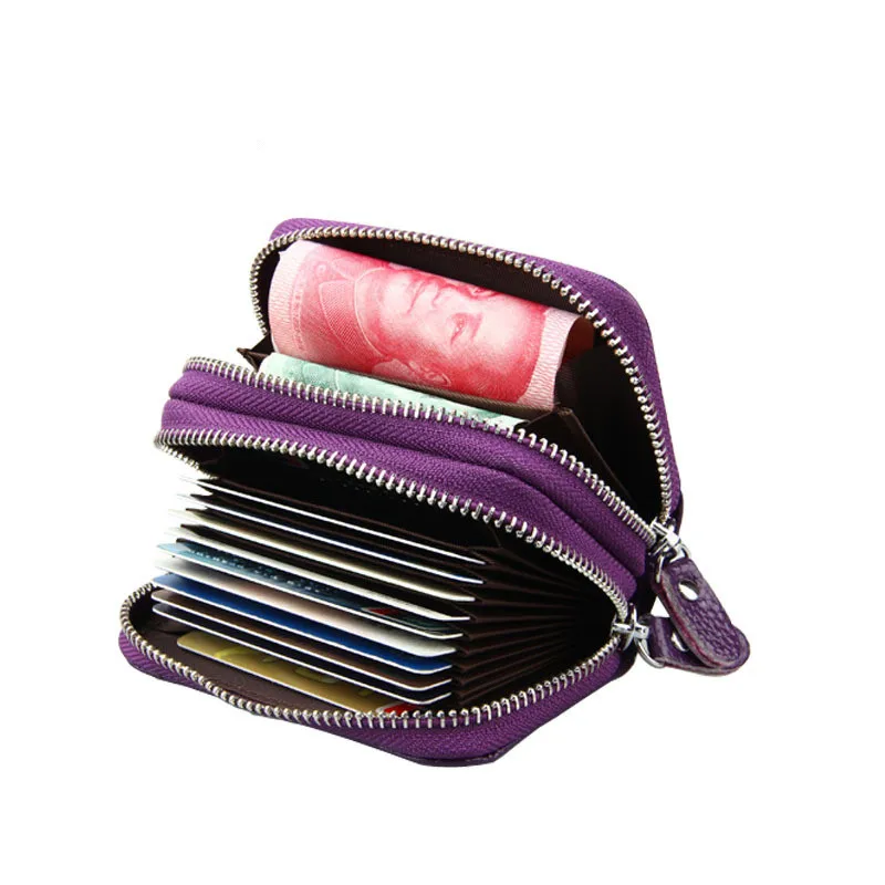 Портмоне WESTCREEK из натуральной кожи для мужчин и женщин визитница с RFID-защитой