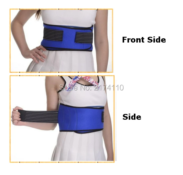 Турмалиновый магнитотерапевтический бандаж для снятия боли в спине согревающий