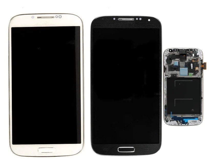 Полный Оригинальный ЖК дисплей для Samsung Galaxy S4 I9500 I9505 I337 I9506 сменный экран с рамкой