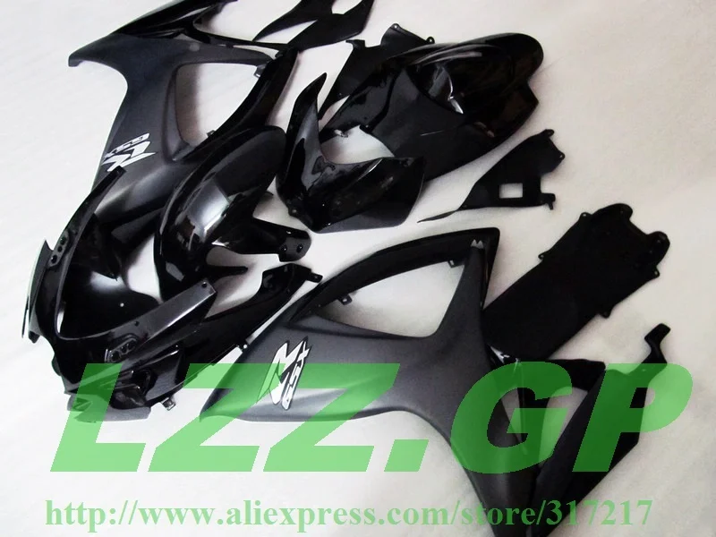 

Matt Black full Fairing for SUZUKI GSXR600 750 GSXR600 GSXR750 GSX-R600 750 K6 06 07 2006 2007 body kit