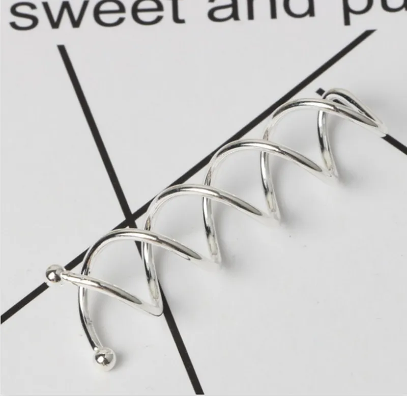 10pcs Gold Silver Black Rose Gold Women Spiral Spin Screw Pin Hair Clip Twist Barrette Hairpins for Women Girl