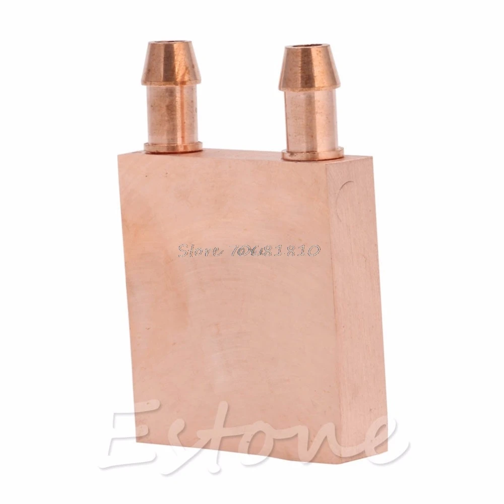 Медный блок водяного охлаждения CPU ПК компьютер для графического GPU