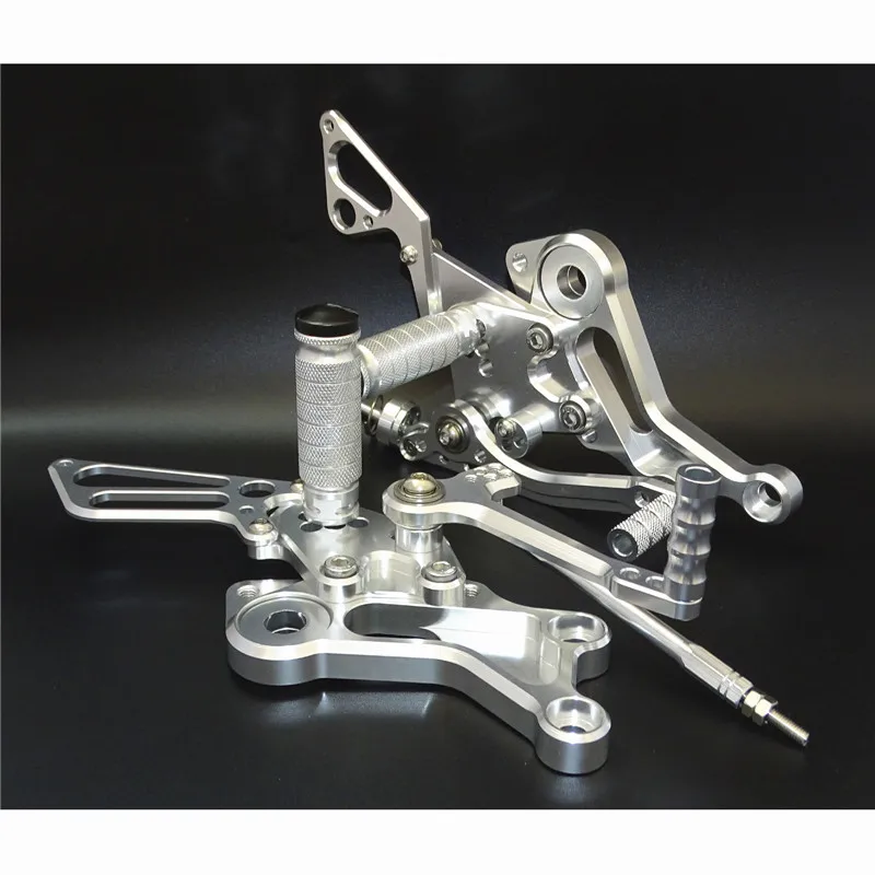 Waase Мотоцикл CNC регулируемый Rider Rearsets Rearset подставка для ног колышки Ducati Monster 696 795 796