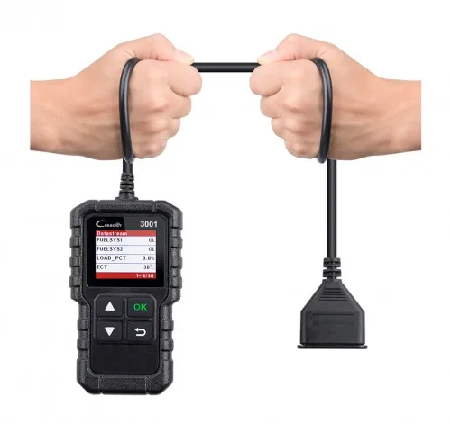 Launch X431 Creader 3001 полный OBD2 OBDII / EOBD сканер кода поддержка многоязычных же как