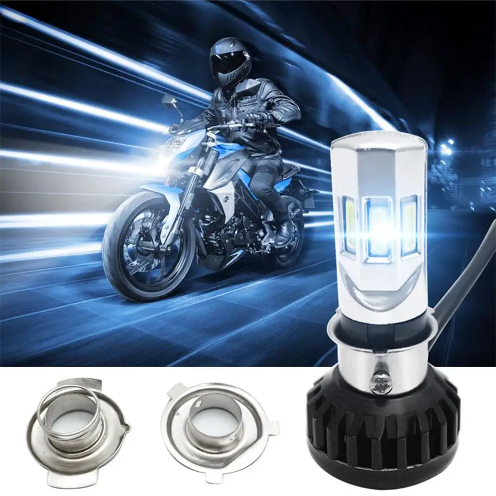 High Power 4in1 6000K H4/H6M 6-COB LED Motorcycle/Bike Headlight Headlamp Kit |