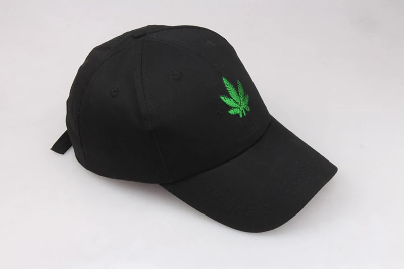 Unisex Baseball Cap Maple Leaves Embroidery Men Women Snapback New Fashion Outdoor Weed Duck Tongue Hip Hop Hat Caps CP0091