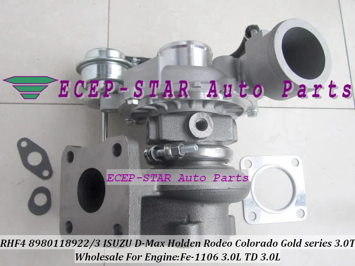Турбокомпрессор RHF4 VIFE 8980118922 8980118923 для ISUZU D Max Holden Rodeo Колорадо Золотая серия 3.0TD Fe