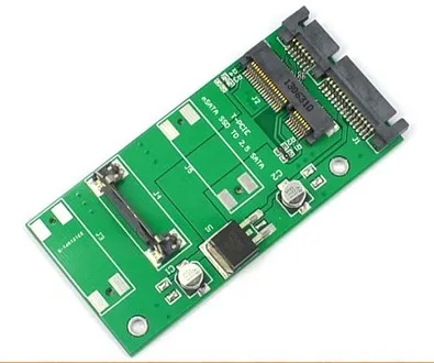 Адаптер MSATA-SATA конвертер PCI-E в 2 5 дюйма SATA II SSD адаптер на 22-контактный | Компьютеры