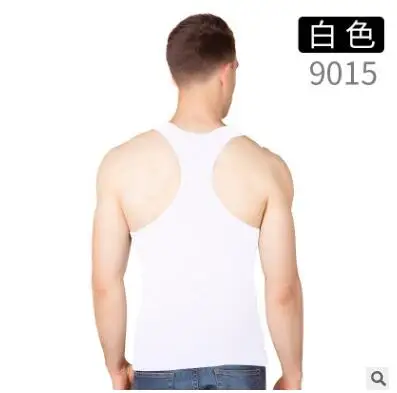 Летние Для мужчин Camiseta Tirantes продлен Топы мужской бодибилдинг Модальные футболка
