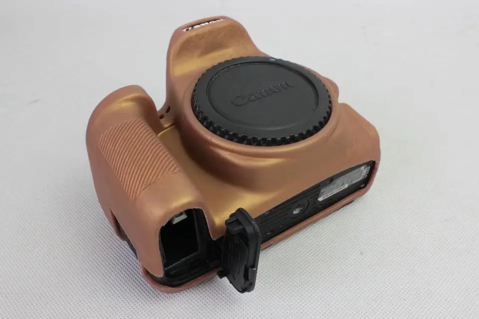 Мягкий силиконовый резиновый защитный корпус для камеры чехол Canon 77D|camera protection|soft