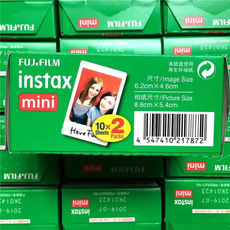 Пленка Fujifilm Instax Mini 9 для Fujifilm Instax mini7s, mini8, mini25, mini50, mini70, mini90