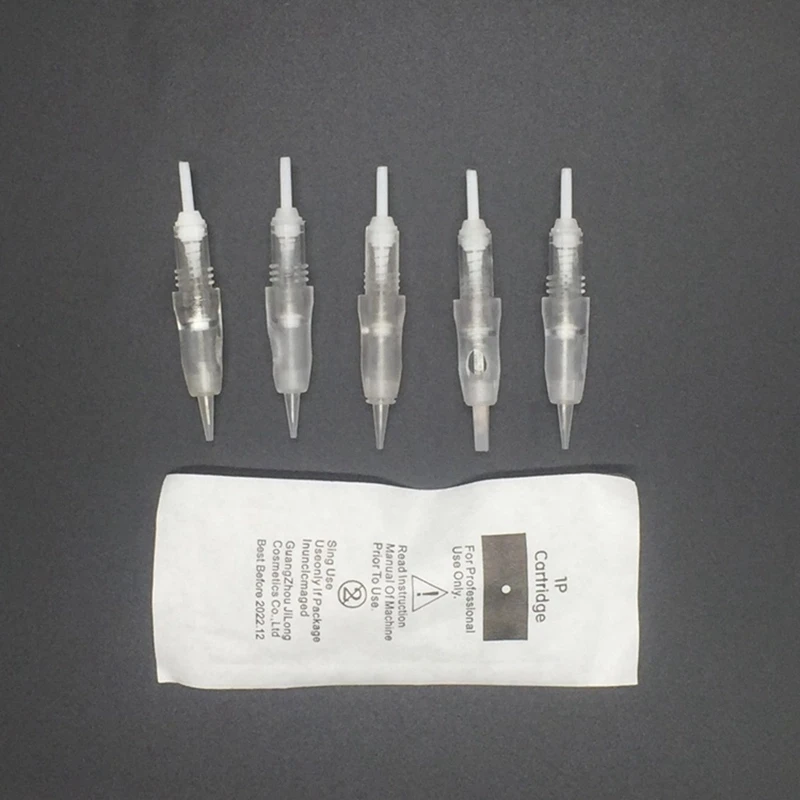 

30pcs Wholesale Tattoo Cartridge Needle matte for Eyebrow Micropigmentation Device Digital Permanent Makeup Machine