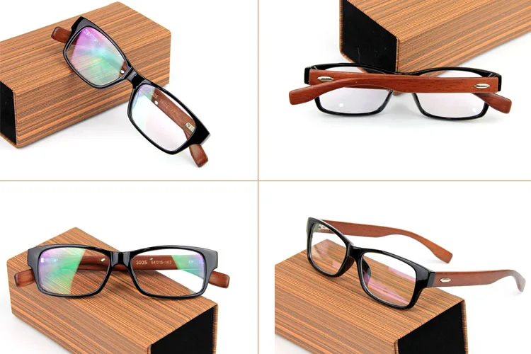 Мужские очки для близорукости деревянные в Звездном стиле 2018|optical glasses|optical glasses