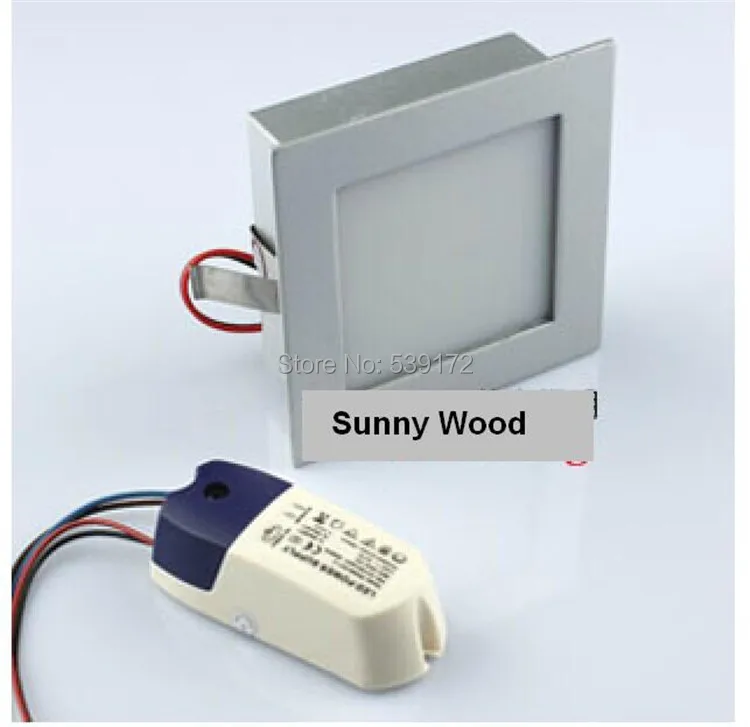 Бесплатная доставка 2 шт./Лот 1 Вт светодиодный светильник для