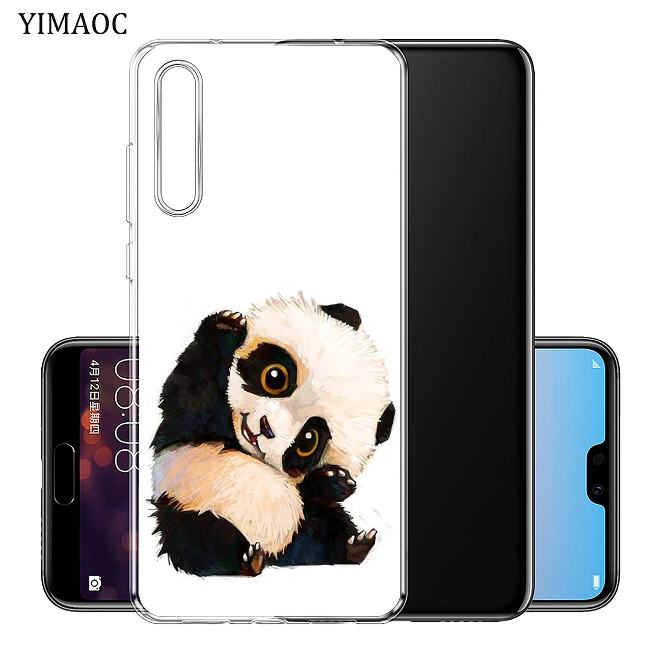 YIMAOC панда мультфильм забавная собака Мягкий ТПУ силиконовый чехол для телефона