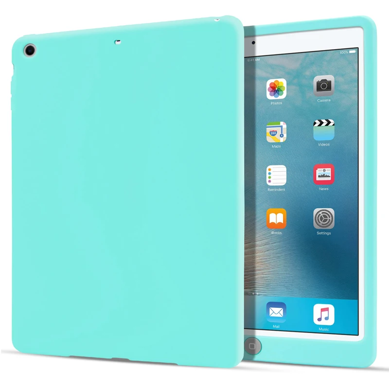 Простой безопасный умный Силиконовый противоударный чехол для iPad Air2 9 7 дюйма Slilm