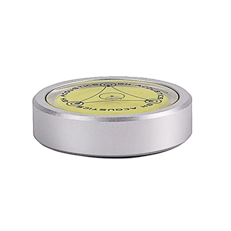 Aluminum Alloy LP Disc Stabilizer Turntable Balanced Bubble Spirit Level for Phonograph Vinyl Record Vibration Accessories
