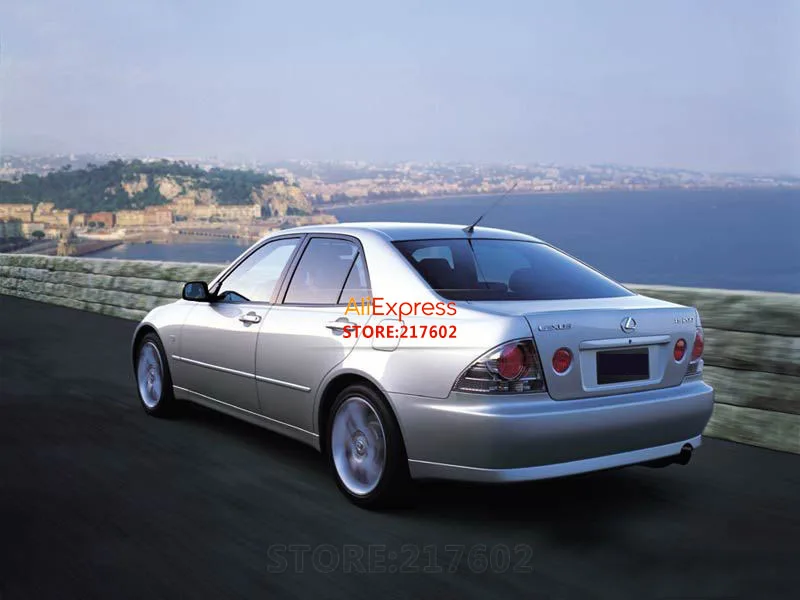 SONAR бренд для Lexus IS200 светодиодный задний светильник в сборе подходит для автомобилей 1998-2005 лет задний светильник наивысшего качества Легкая установка дымчатый черный