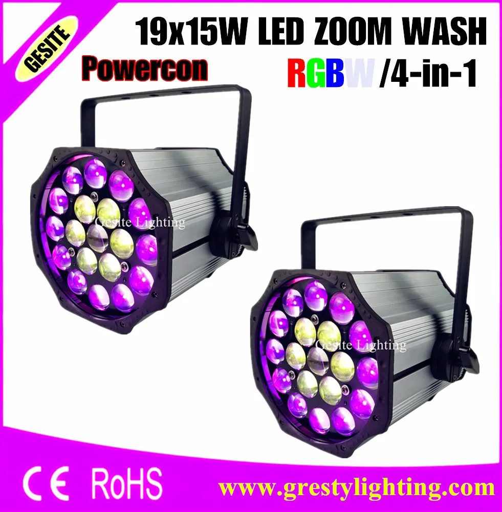 2 шт./лот удивительное вращение на глаза большой пчелы 19x15 Вт led par lightbee k20 light zoom |