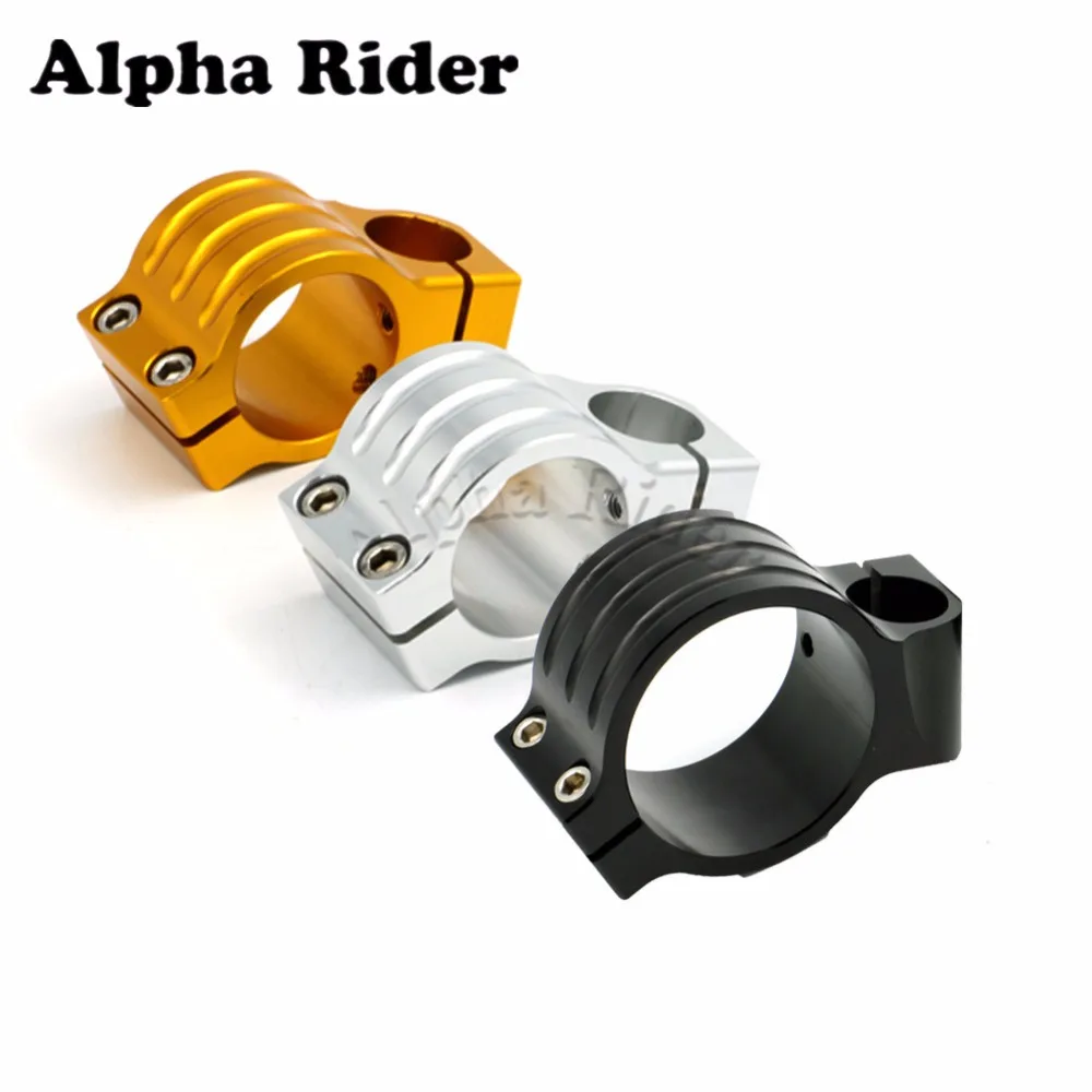 Гоночная CNC 50 мм на зажиме для Aprilia Mille RS250 Honda CBR929 CBR 954 00 03 CBR1000RR 04 10 clipon вилка руль