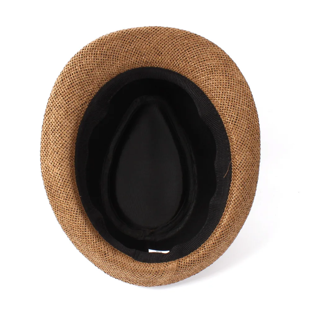 Соломенная шляпа от солнца для мужчин и женщин модная пляжная путешествий