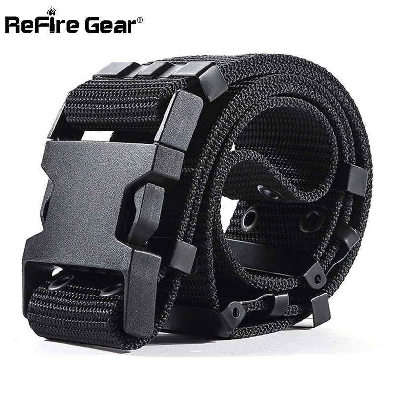 Ремень ReFire Gear SWAT мужской тактический армейский пояс в стиле милитари прочный