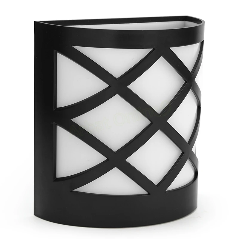 30 шт./лот Водонепроницаемый 6 светодиодных солнечных батареях Забор желоба свет