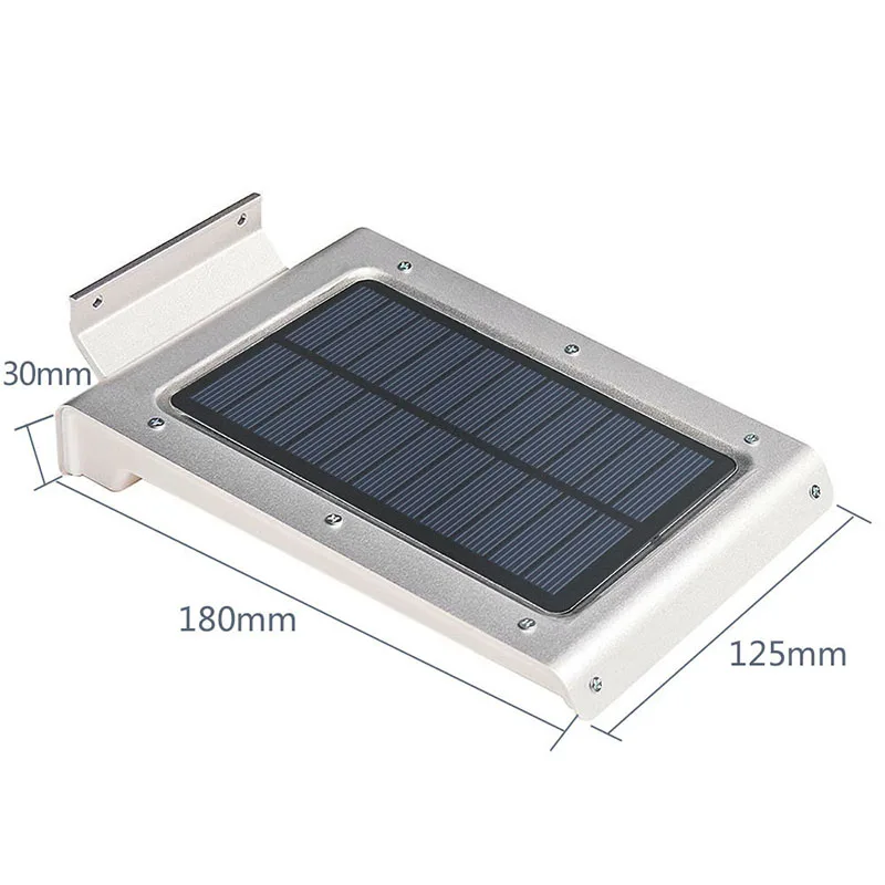 SOCO белый Солнечный 46 светодиоды руководство Настенные светильники