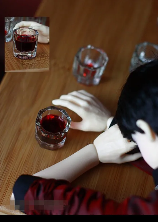 2 шт. кукла BJD бьющаяся стакан для виски SD17 аксессуары кукол дяди AC15|glass cup|glass hanging