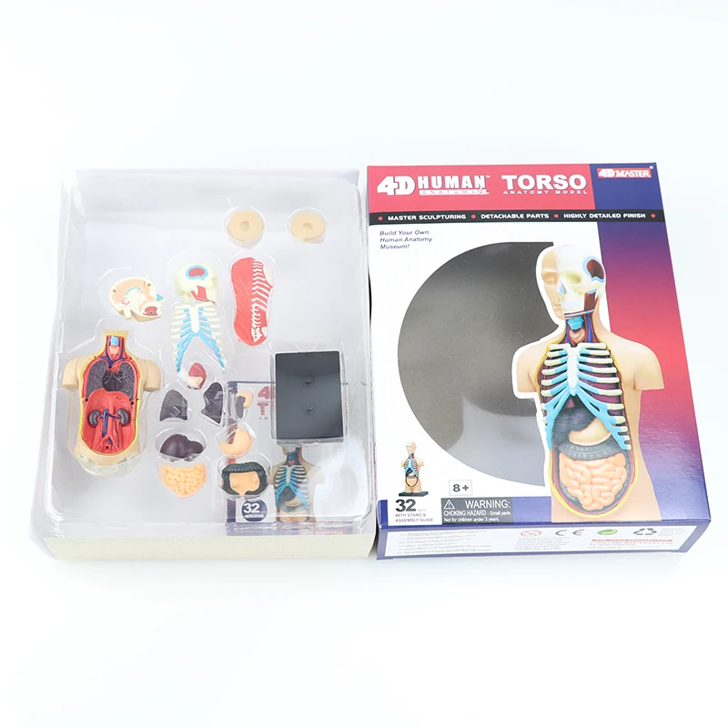 4D Viscera Intelligence сборная игрушка HumanOrgan анатомическая модель медицинская обучающая DIY популярная научная техника