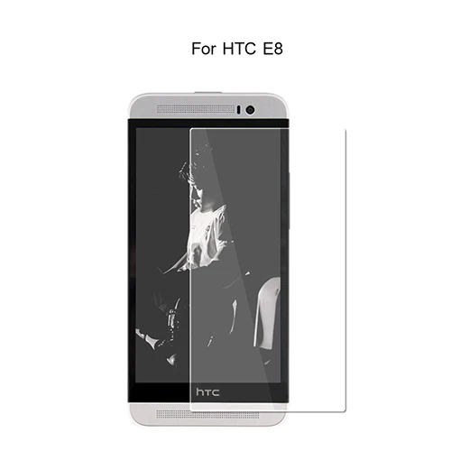 for HTC E8 2.5D с уровнем твердости 9H прочное закаленное защитное стекло для htc один M7 M8 M9 E8 E9 626 825 620 820 816 830 628 828 530 протектор экрана Защитная пленка - Цвет: for HTC E8