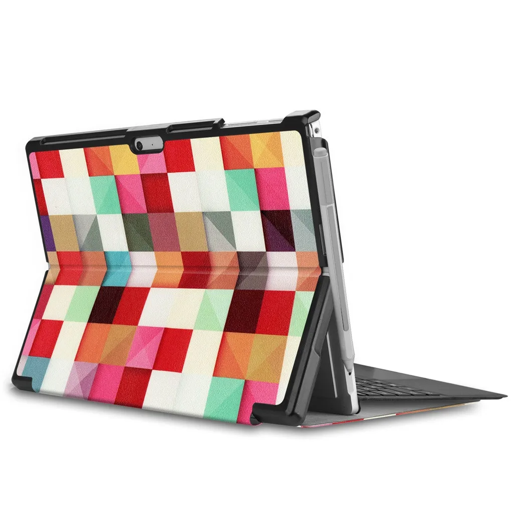 Folio Stand чехол для microsoft Surface Pro 6 /Pro 5 /Pro 4 12,3 подставка держатель дизайн противостоять грязи пятна компактный