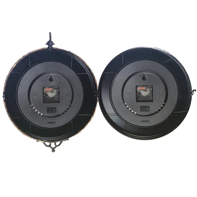 Креативные двойные односторонние часы средиземноморский корпус двойное лицо Pow