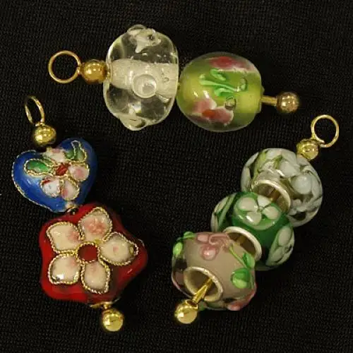 10 шт. DIY U Bead It сменный Кулон позолоченный металлический фурнитура|Инструменты и