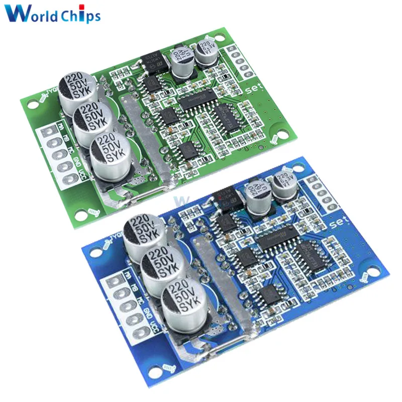 DC 12 V 36 24V 500W ШИМ бесщеточный контроллер двигателя Холла Балансирующий