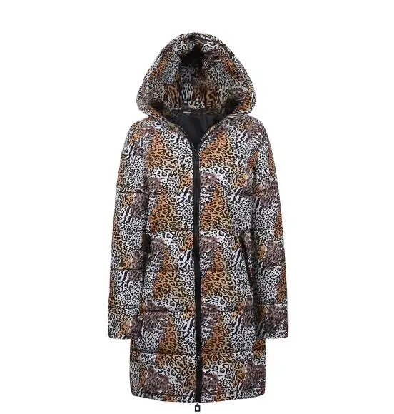 CY1807 Весенние женские куртки и пальто со змеиным узором; коллекция года; парки; большие размеры; женские куртки; теплая верхняя одежда; пальто оверсайз; парка - Цвет: CY1807