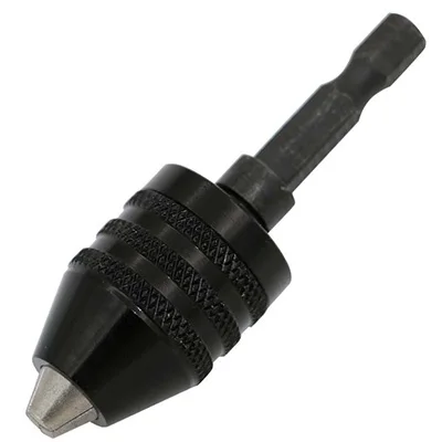 PROSTORMER 1/4 ''Сверлильный Патрон Отвертка ударный Драйвер адаптер шестигранный хвостовик Сверло Электроинструмент быстрая замена Конвертор адаптер - Цвет: 1pcs