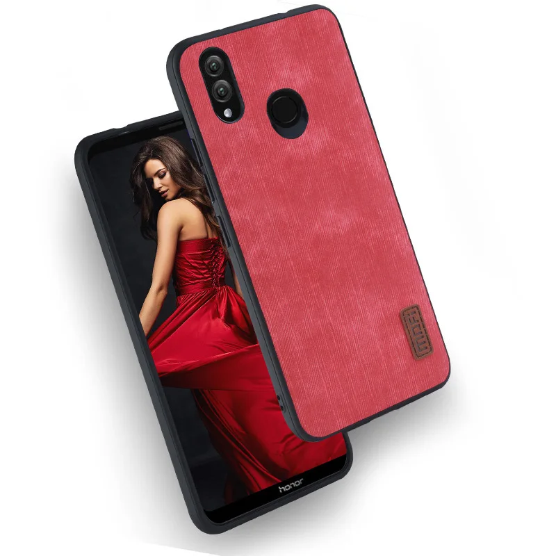 red Для huawei Honor Note 10 чехол Honor Note10 чехол силиконовый кожи джинсов MOFI для huawei Honor Note 10 Чехол для мобильного телефона - Цвет: red