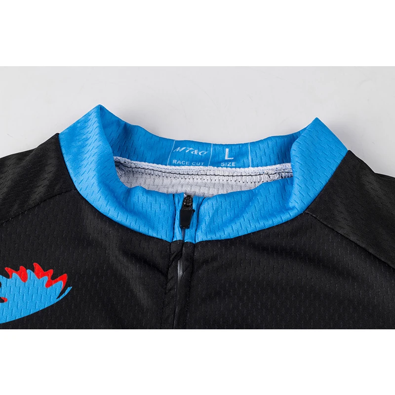 MT&ampC Men Cycling Jerseys Breathable Red Blue Speed Strips Clothes Quick Dry Bicycle Spring Summer Sportswear Bike | Спорт и