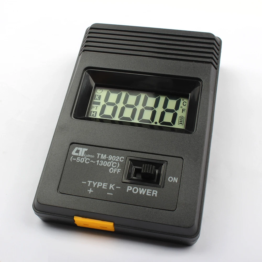 TM-902c измеритель температуры tm902c цифровой термометр+ зонд термопары+ игольчатый зонд термопары 0-1300 градусов