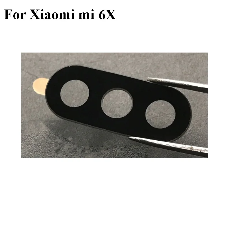 

Новинка для Xiaomi Mi 6x6 X Сменное заднее стекло для объектива камеры оригинальное стекло для Xiaomi Mi6X mi6X стеклянный объектив