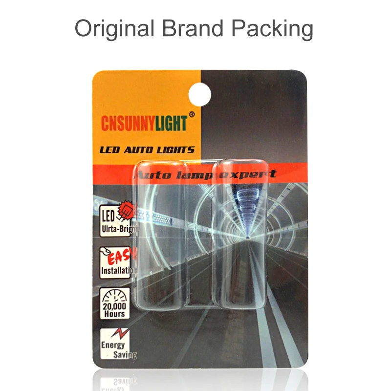 CNSUNNYLIGHT Canbus T10 W5W 4014 15SMD SMD светодиодсветодиодный лампа высокой мощности для