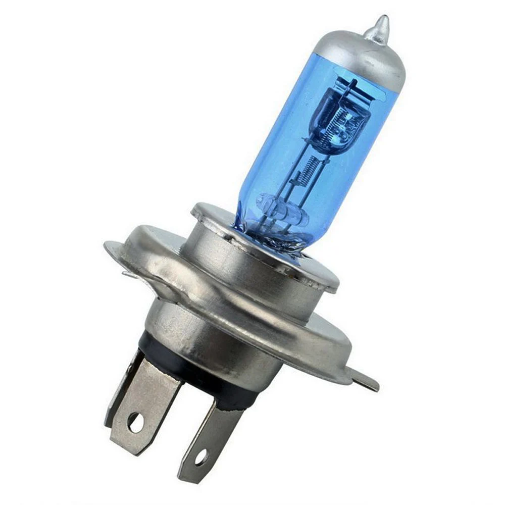 SAFEGO 2 шт. H4 ксеноновая галогенная лампа 12 В 100 Вт 90 Вт фары лучей 9003 автомобильная фара лампа P43T 4300k автомобильный теплый свет тумана включен.