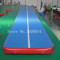 free shipping with nice quality 612m 0 9mm pvc gymnastics professional air trackcheap gym matsinflatable gym air track