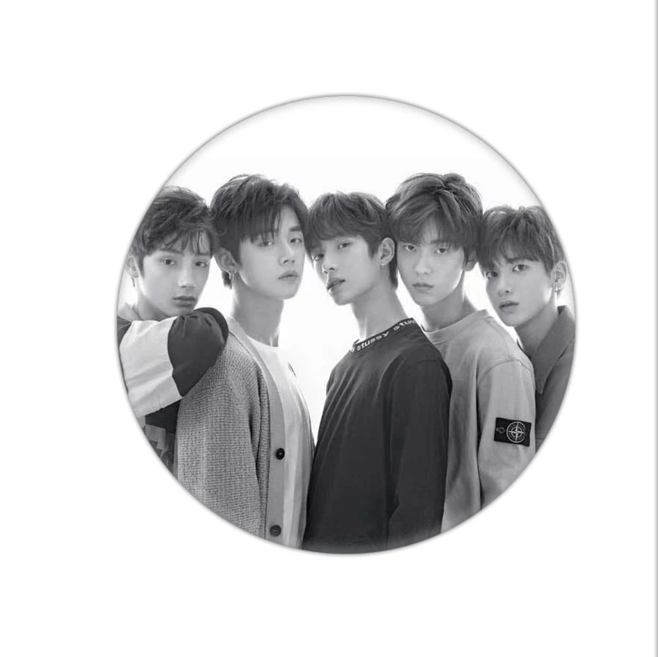 KPOP TXT TOMORROW X TOGETHER альбом брошь значок КНОПКА булавка аксессуары для одежды шляпа украшение для рюкзака