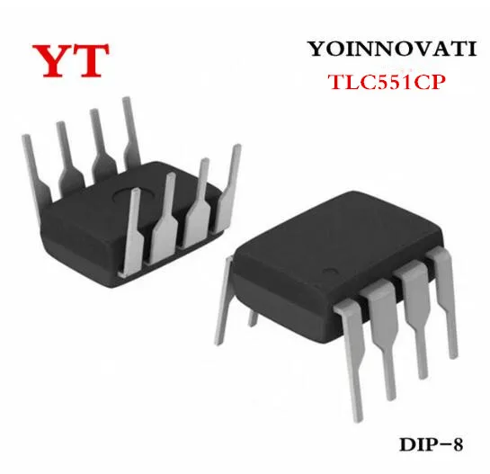 100 шт./лот TLC551CP TLC551 DIP8 IC лучшее качество|Интегральные схемы| |
