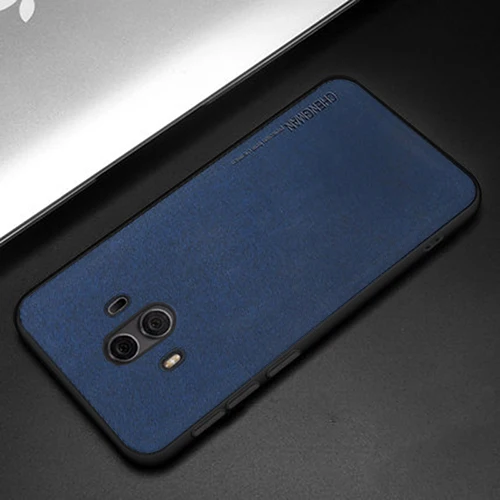 Ультратонкий Мягкий ТПУ силиконовый матовый чехол для телефона для huawei mate 10 Pro P10 20 винтажный Матовый Бизнес-чехол противоударный