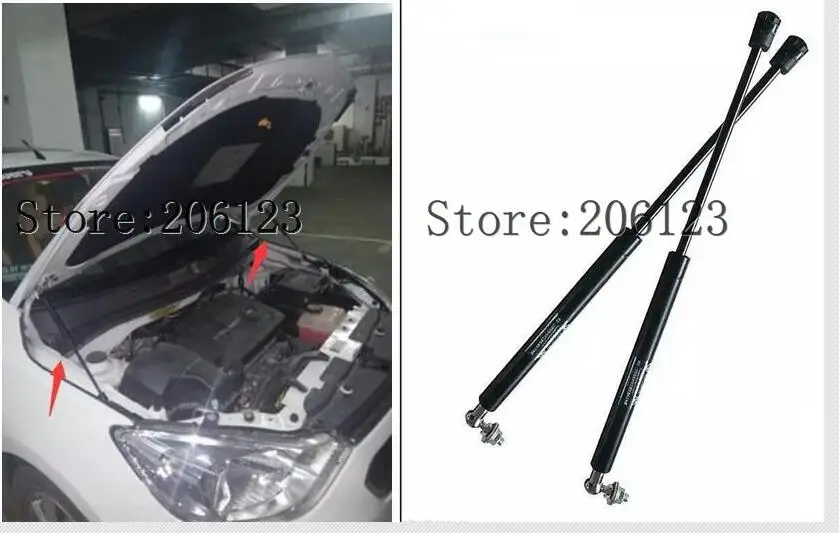 Для Chevrolet Sail Scio 2015 2016 аксессуары капот автомобиля Газ Шок стойки Лифт Поддержка